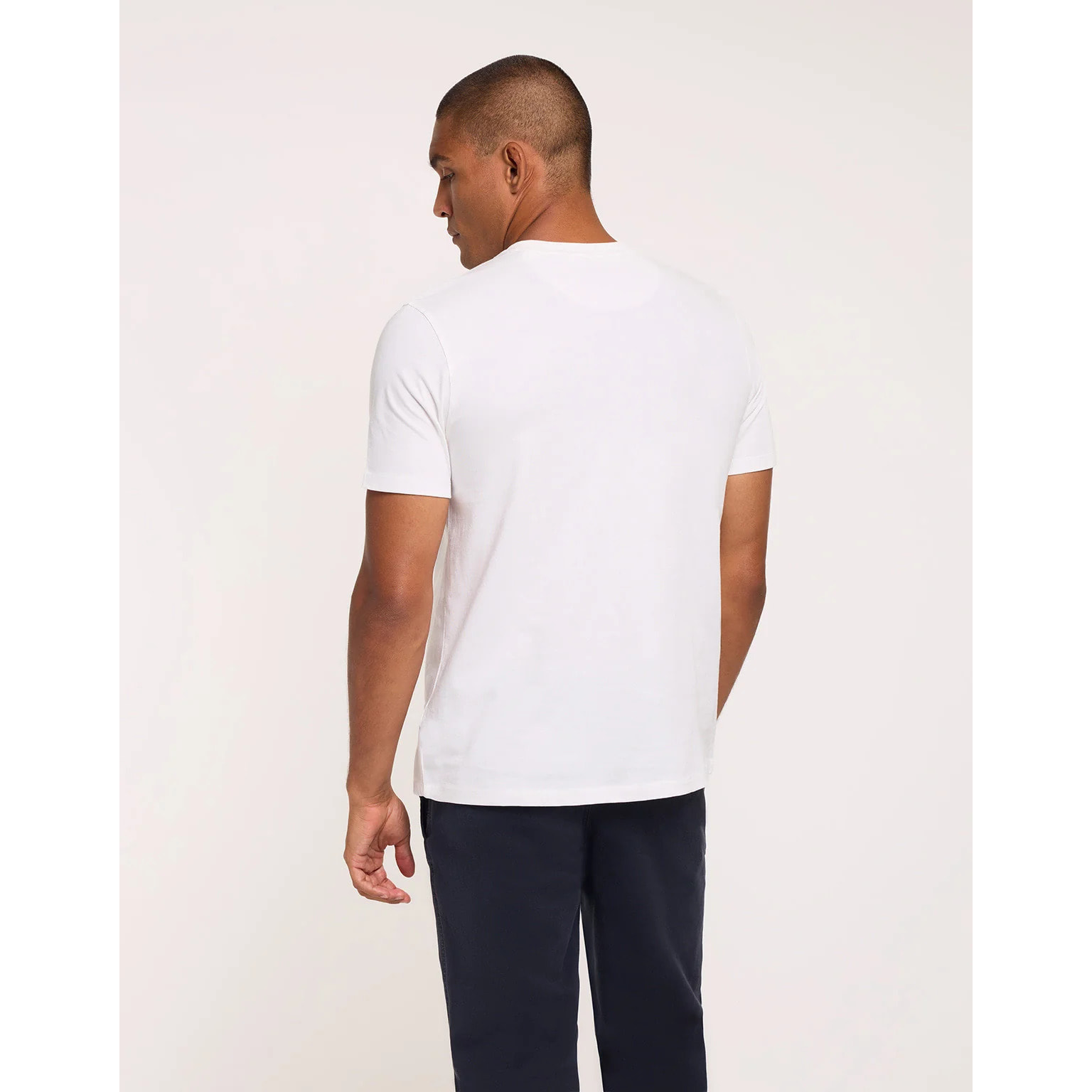Camiseta Manga Corta Blanco Roto - Rinio