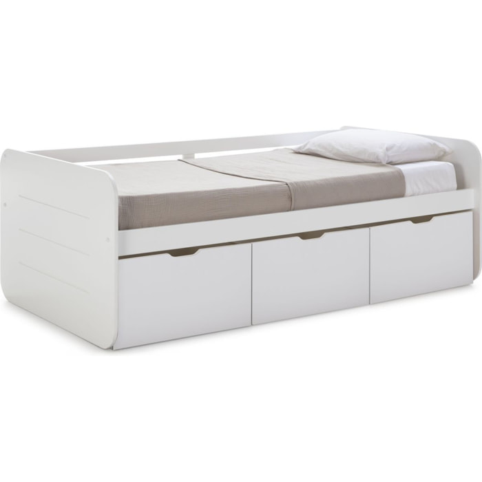 Lit banquette enfant avec tiroirs - LIO