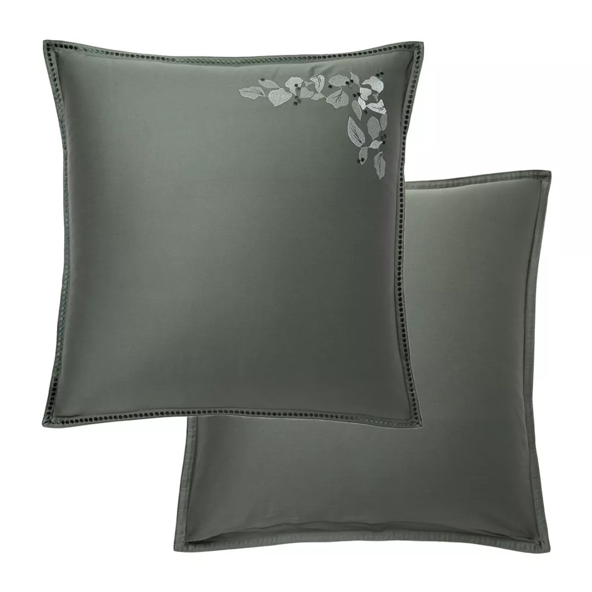 Lot de 2 taies Cayla cedre