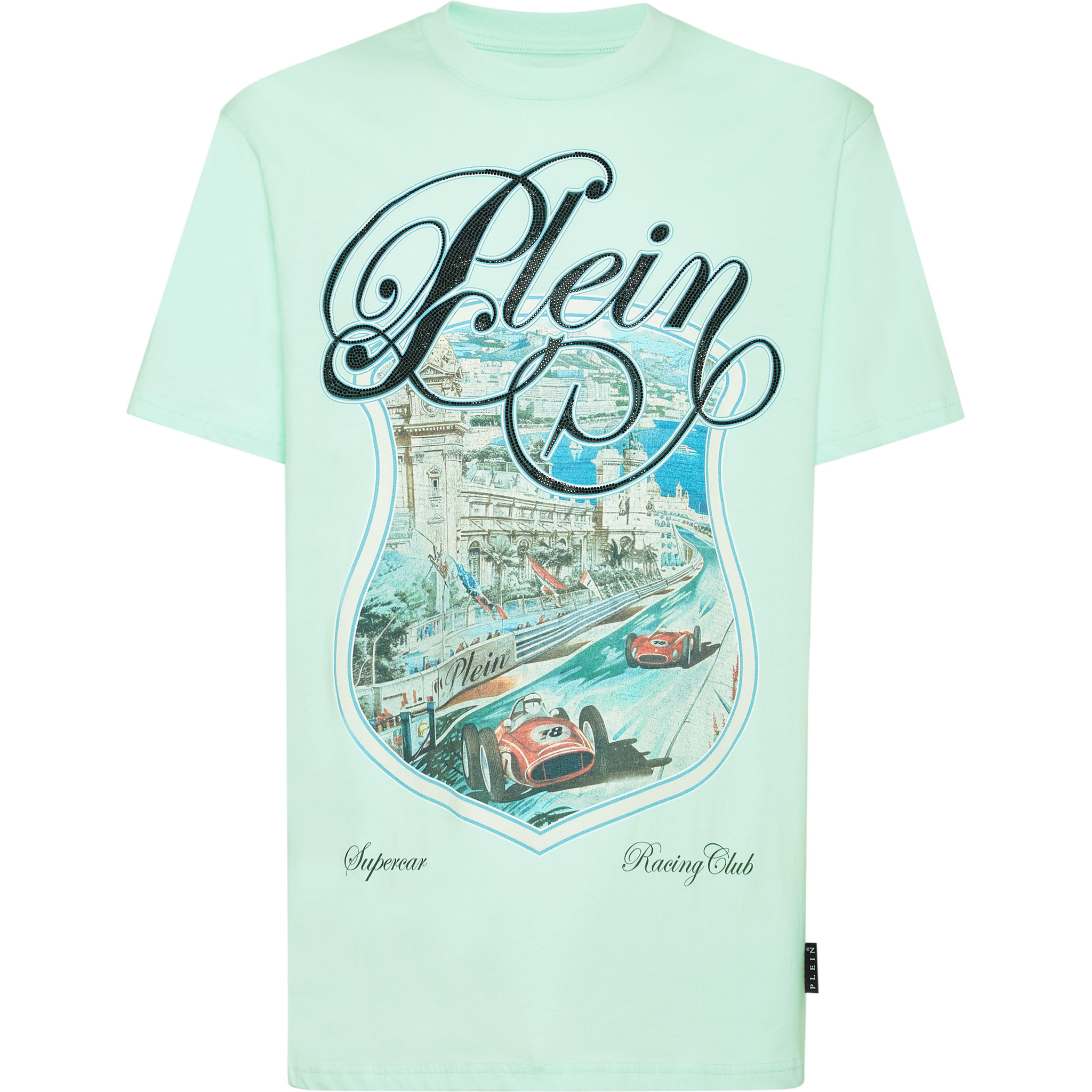 PHILIPP PLEIN Camiseta Cuello Redondo RACING