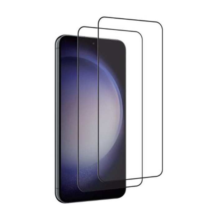 Protège écran ESSENTIELB Samsung S24+ verre trempé X2