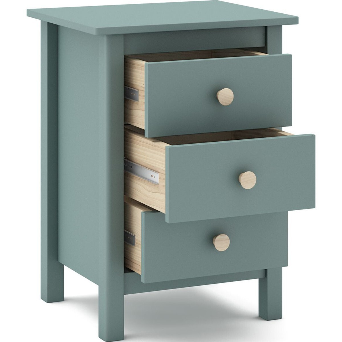 Table de chevet enfant 3 tiroirs en bois - MELVIN