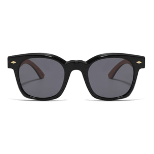 Gafas de Sol Feler 1588-1 Polarizadas de Madera Unisex 59 mm