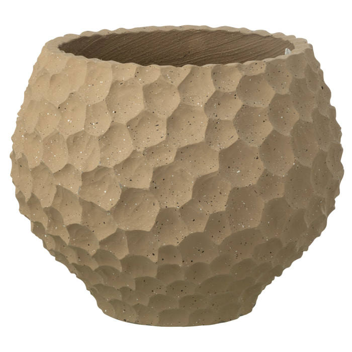 J-Line Cache-pot Bosses + Extérieur Sable - taupe - medium