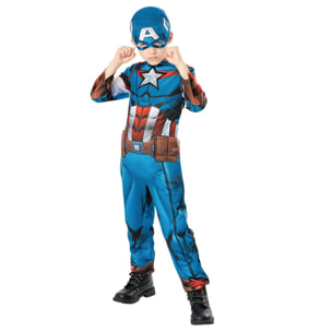 DISFRAZ CAPITAN AMERICA GREEN COL INF