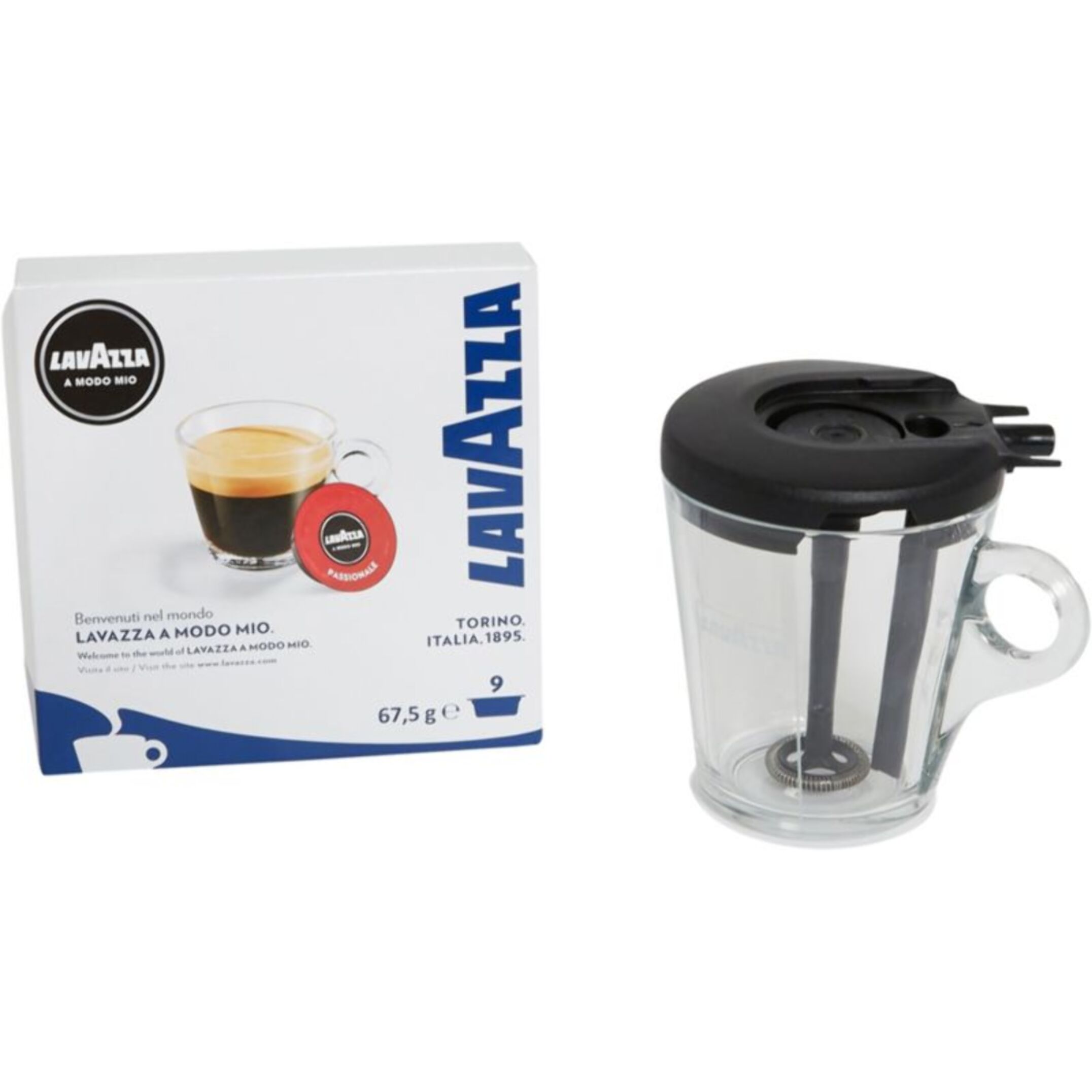 Cafetière à dosette LAVAZZA DESEA BLACK