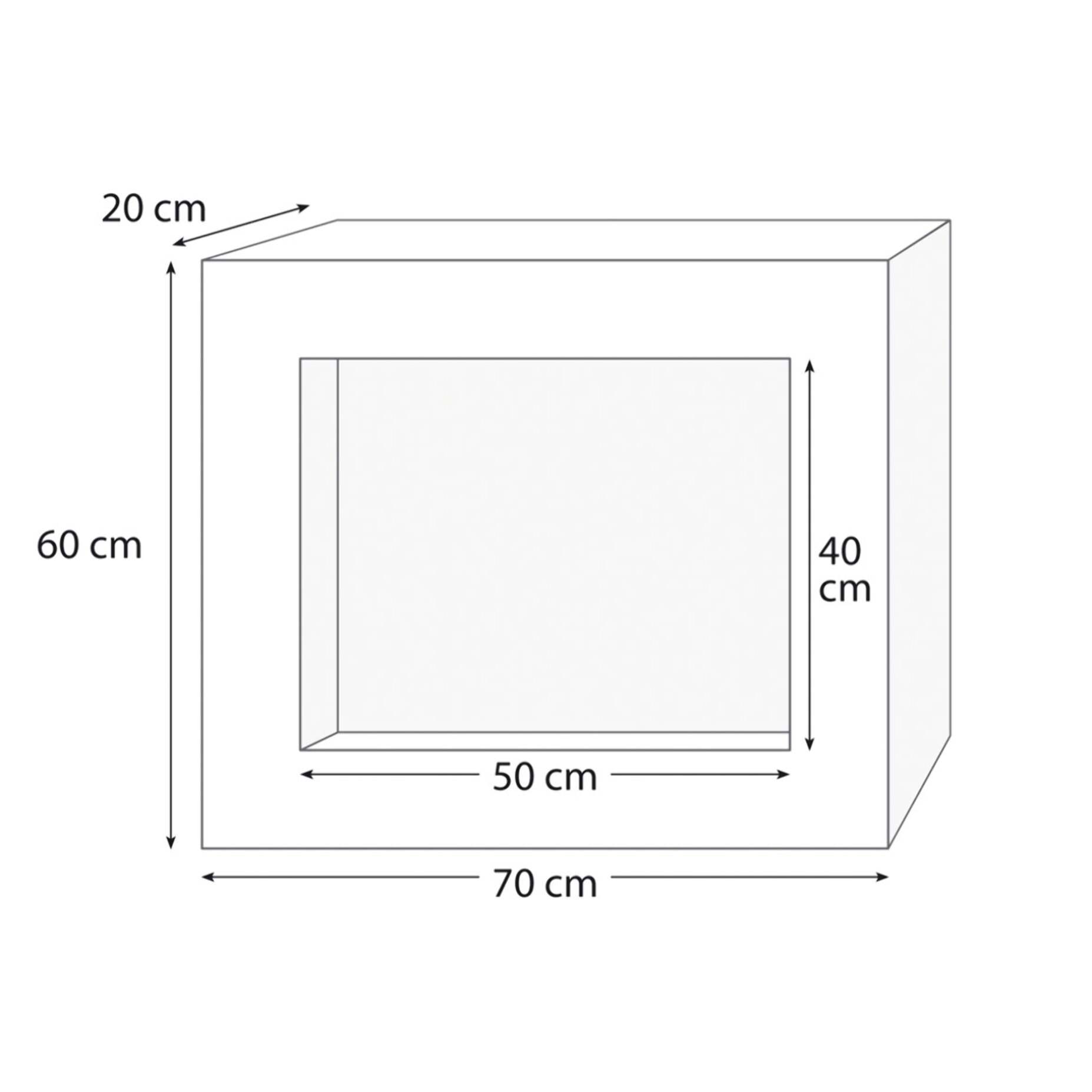 Cheminée éthanol en blanc avec kit de bûches