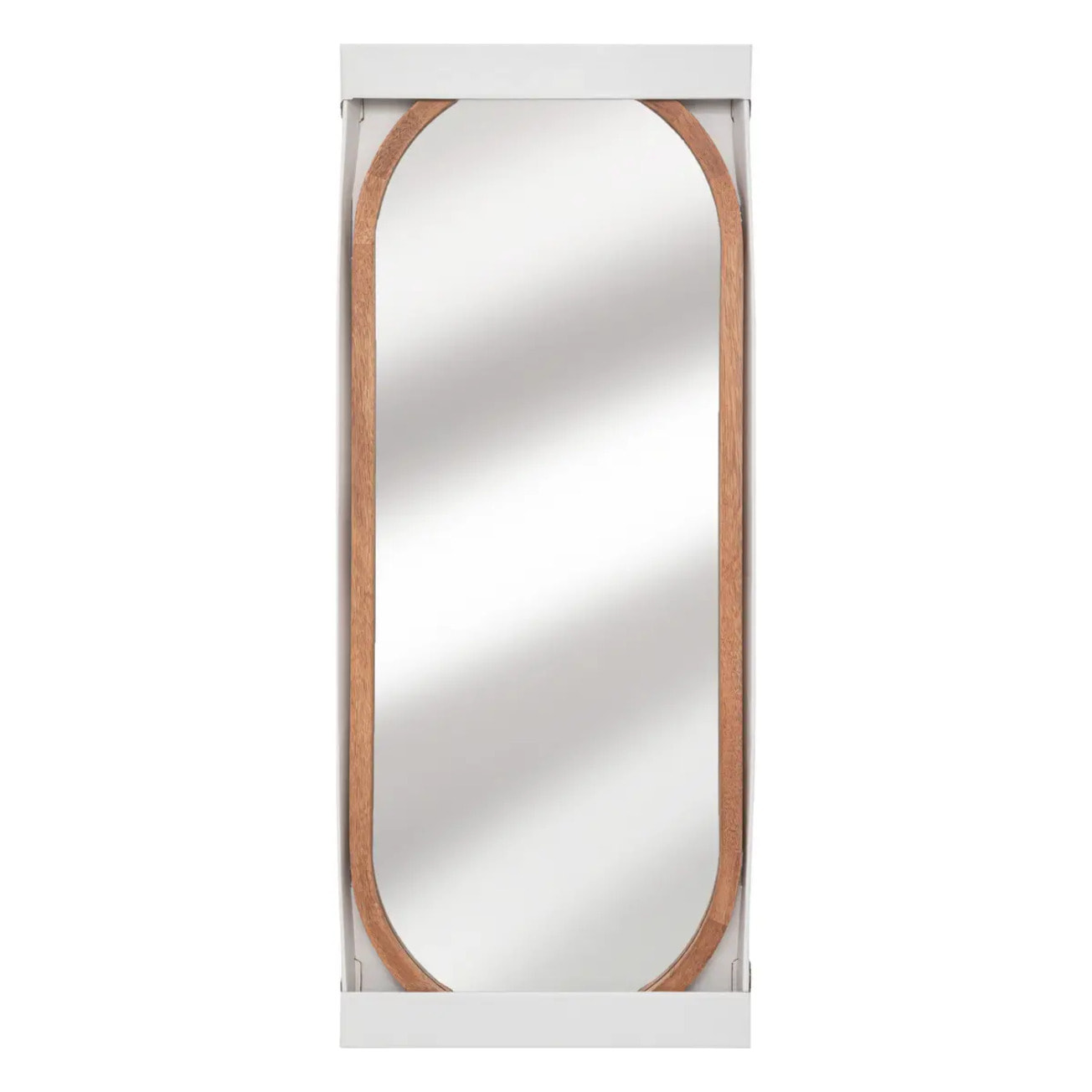 Miroir "Gianni" hévéa 35x90cm