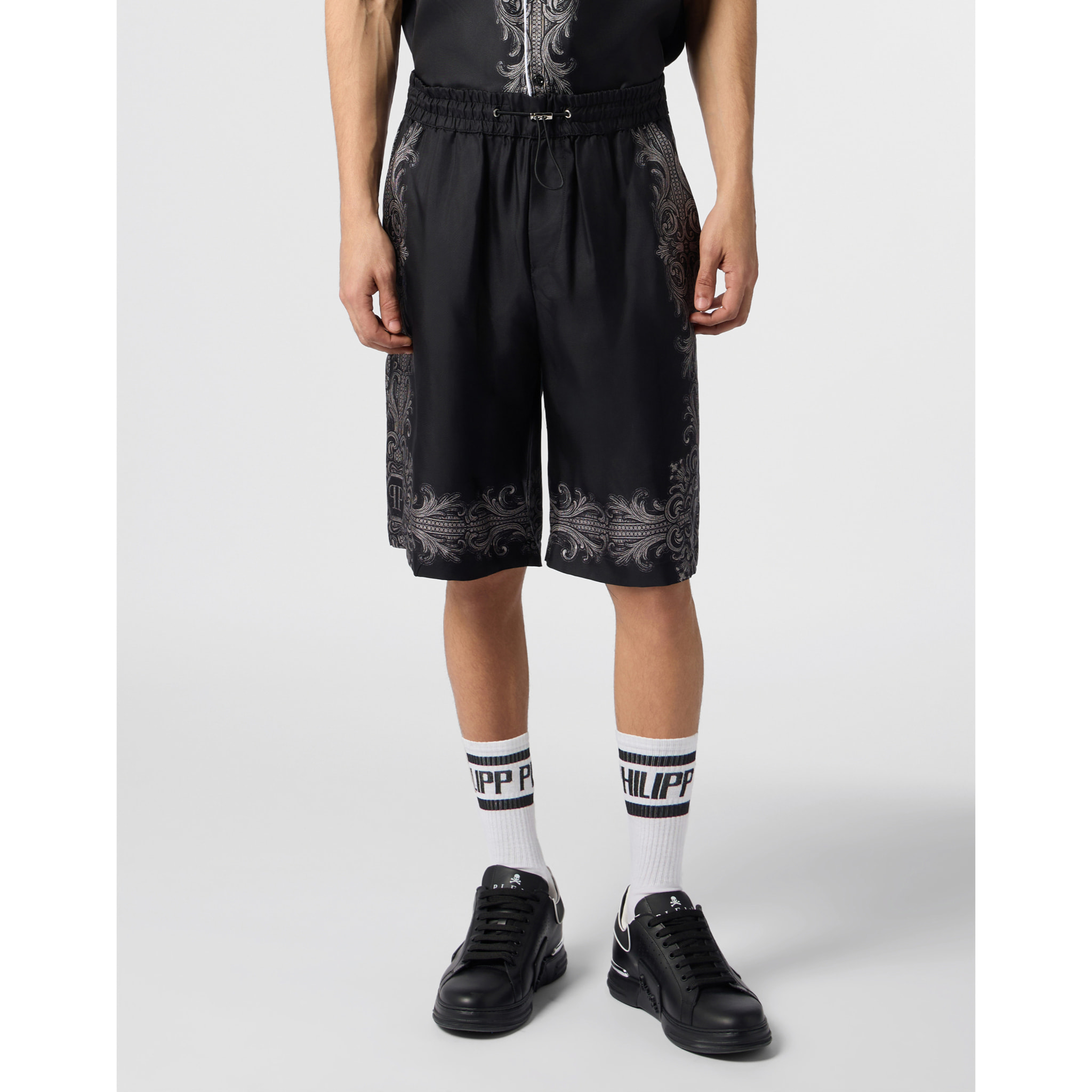 PHILIPP PLEIN Bowling Shorts Baroque