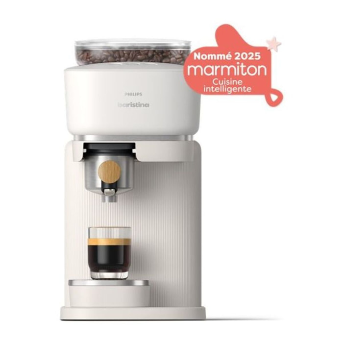 Machine à expresso PHILIPS baristina BAR302/20 Métal Look