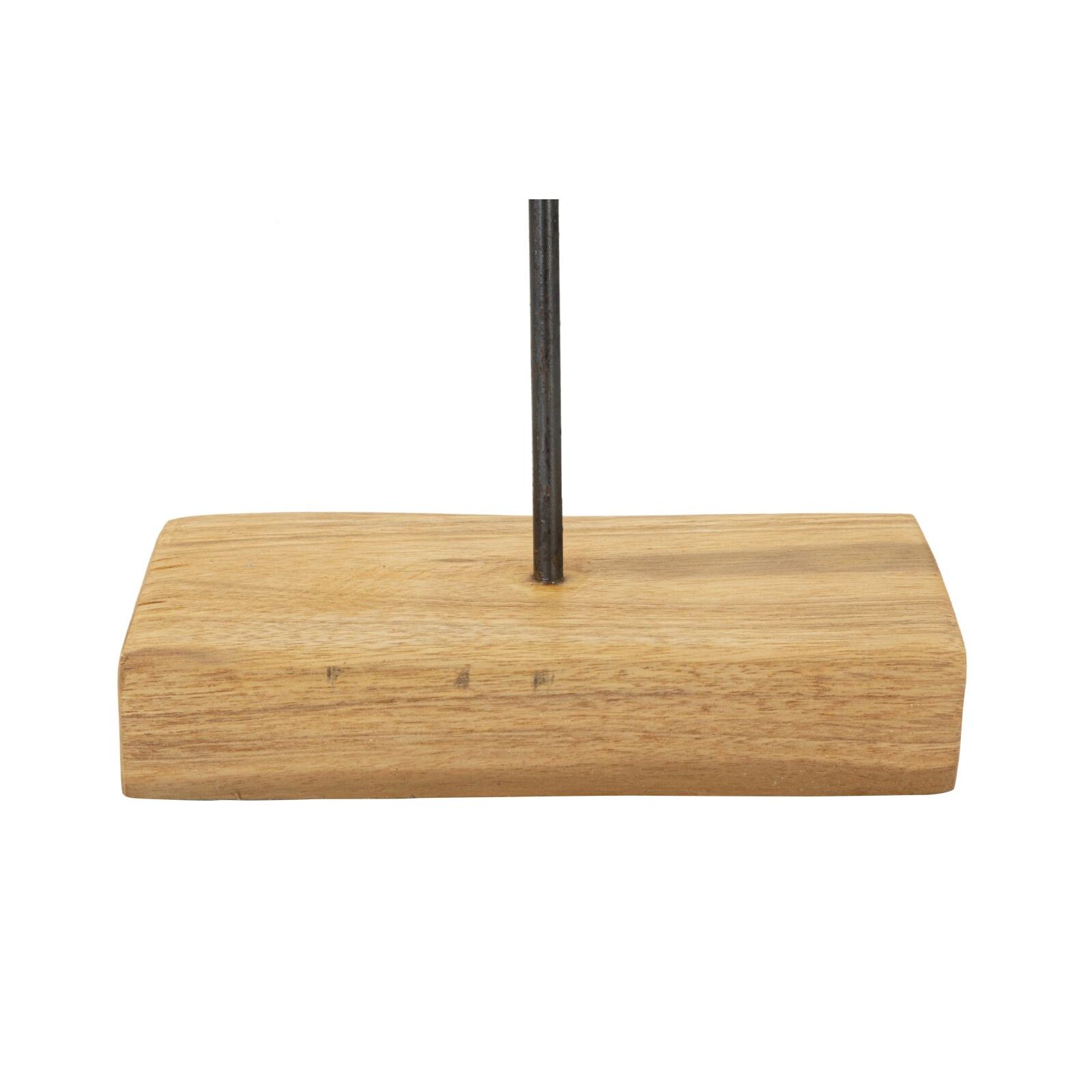 SCULTURA DORAT IN TEAK RICICLATO CM 35X10X58 (PEZZI UNICI - NON RIP. IN SERIE)