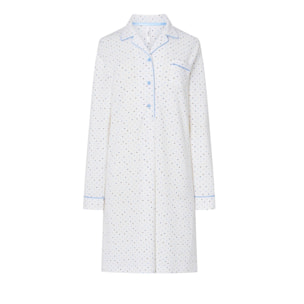 Camisón largo Celeste