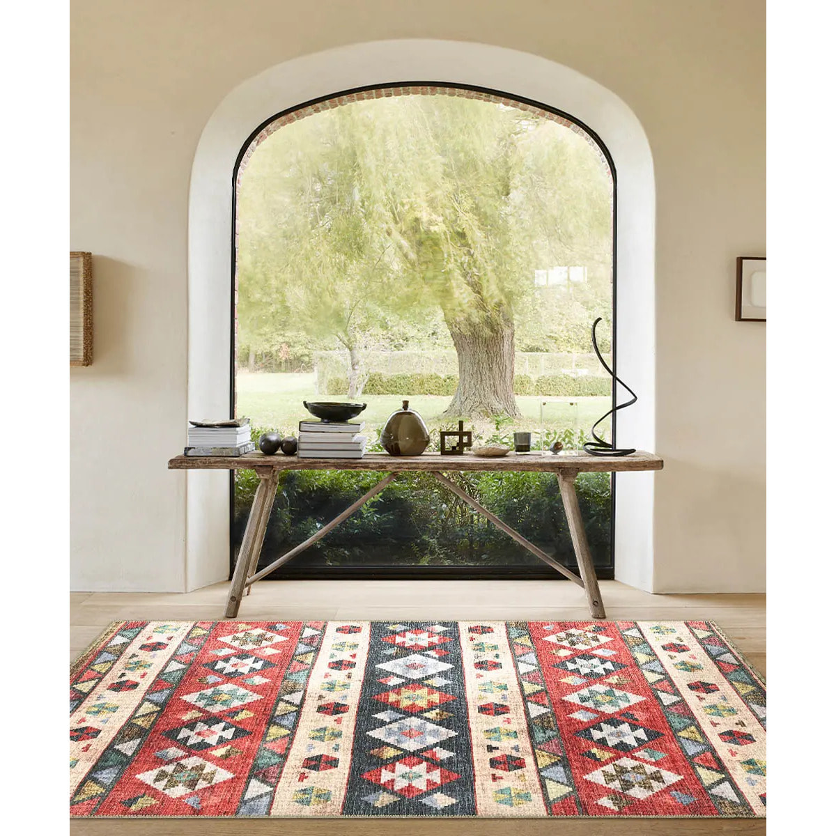 Tappeto kilim stampato salotto sala ingresso