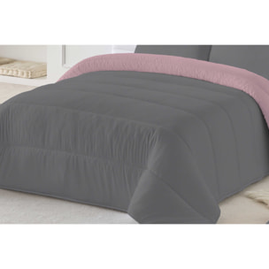 Edredón nórdico estamapado Bicolor Rosa Viejo/L.808 Gris