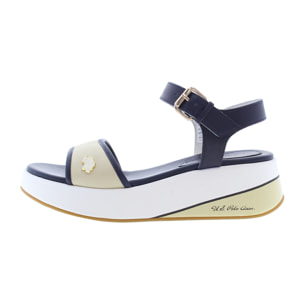 Sandali U.S. Polo Assn Mood Indigo-Creme Brulee