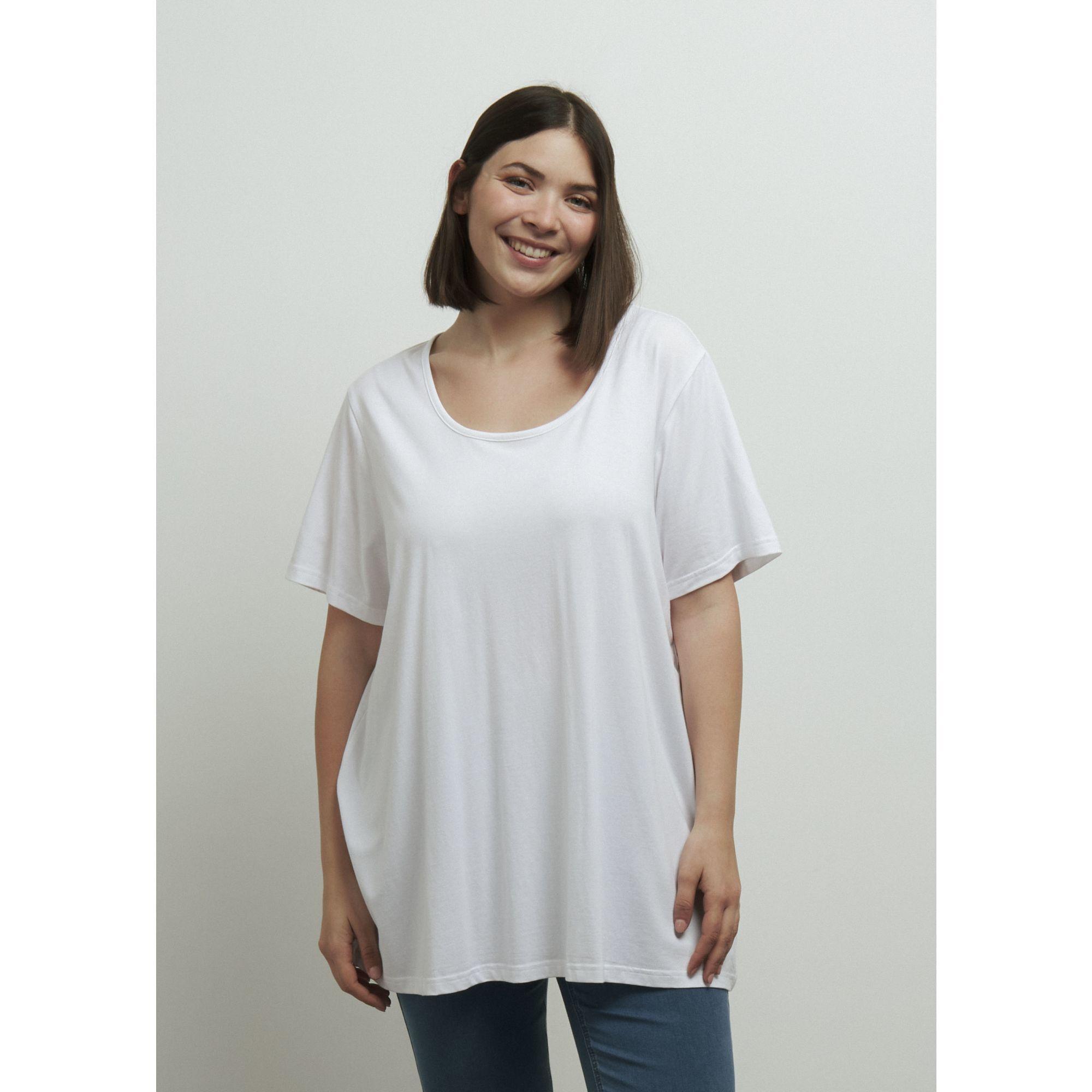 T-SHIRT BIANCO LANA CONBIPEL