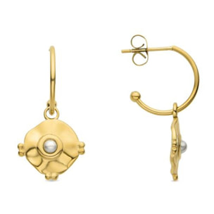 Pendientes Lux by Lux acabados oro 18k