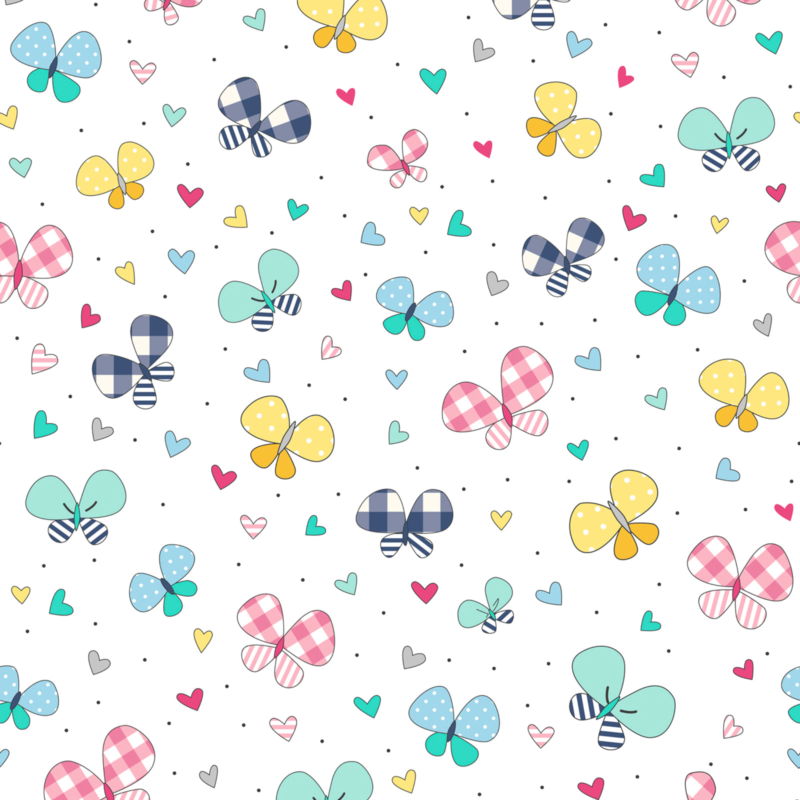 Cool Kids - Colcha Bouti Estampada - 100% Algodón - 70 gr/m² - Butterfly