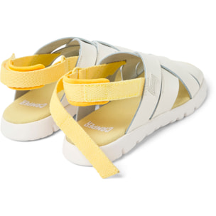 Sandalias - CAMPER Oruga - Blanco - Cuero liso