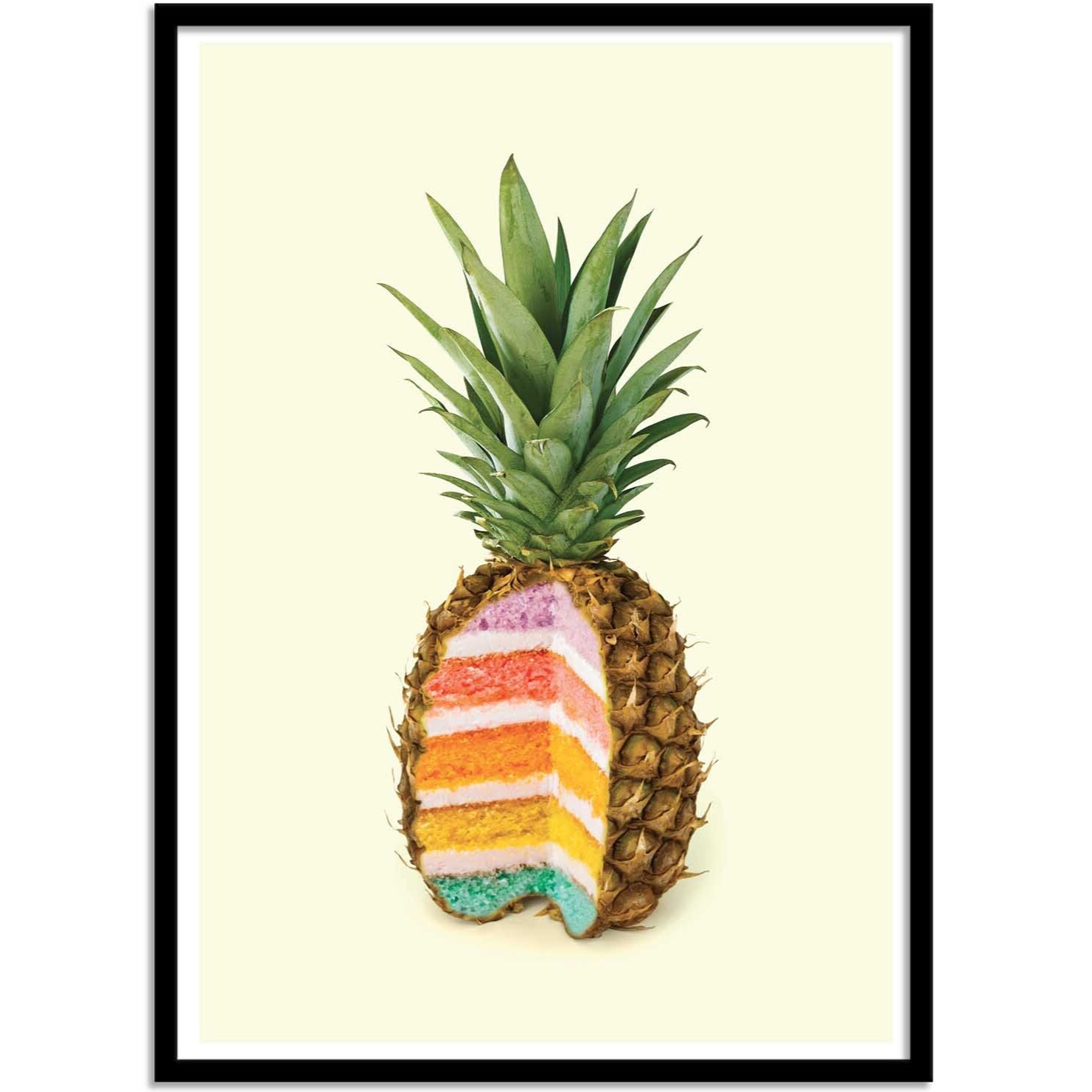 Affiche - Pineapple cake - Paul Fuentes