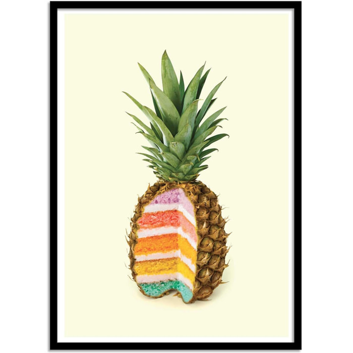 Affiche - Pineapple cake - Paul Fuentes