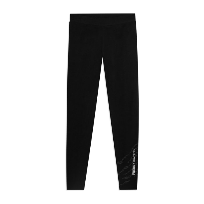 Leggings 7/8 con Motivo Grafico e Logo FREDDY sul fondo