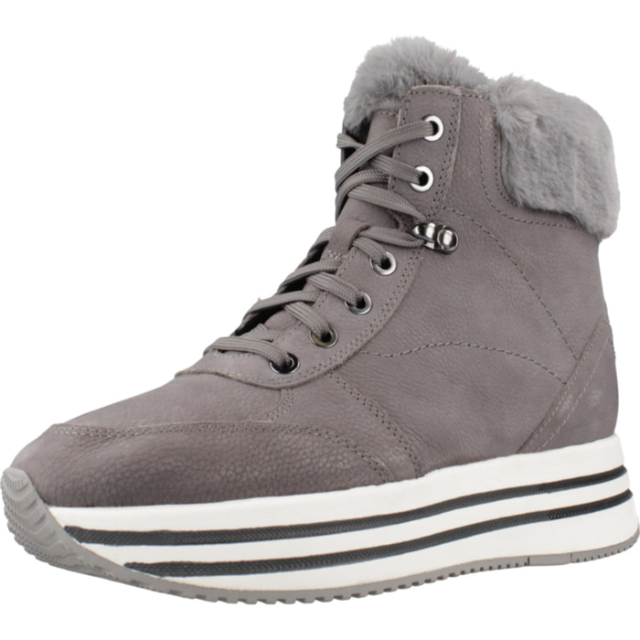 Botines Mujer de la marca GEOX  modelo D KENCY Gray