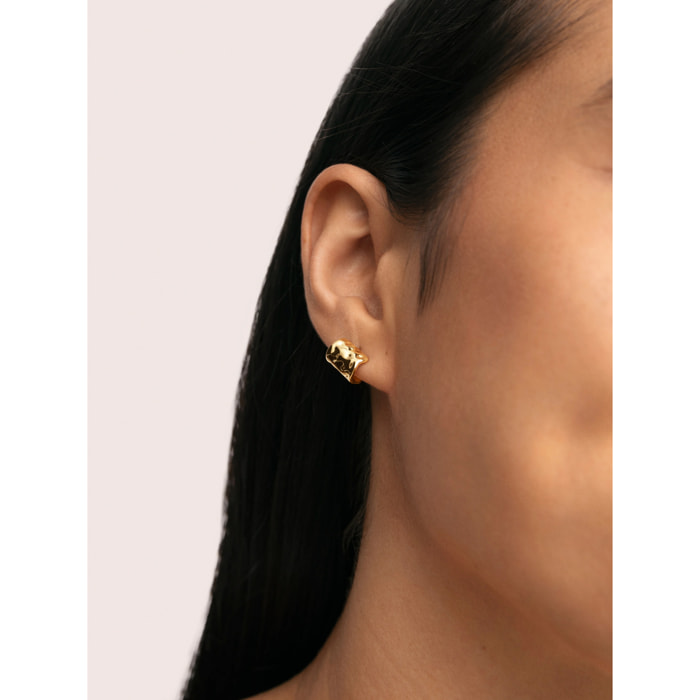 Pendientes Marea Baño Oro