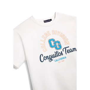 Conguitos - T-shirt casual a maniche corte stampata