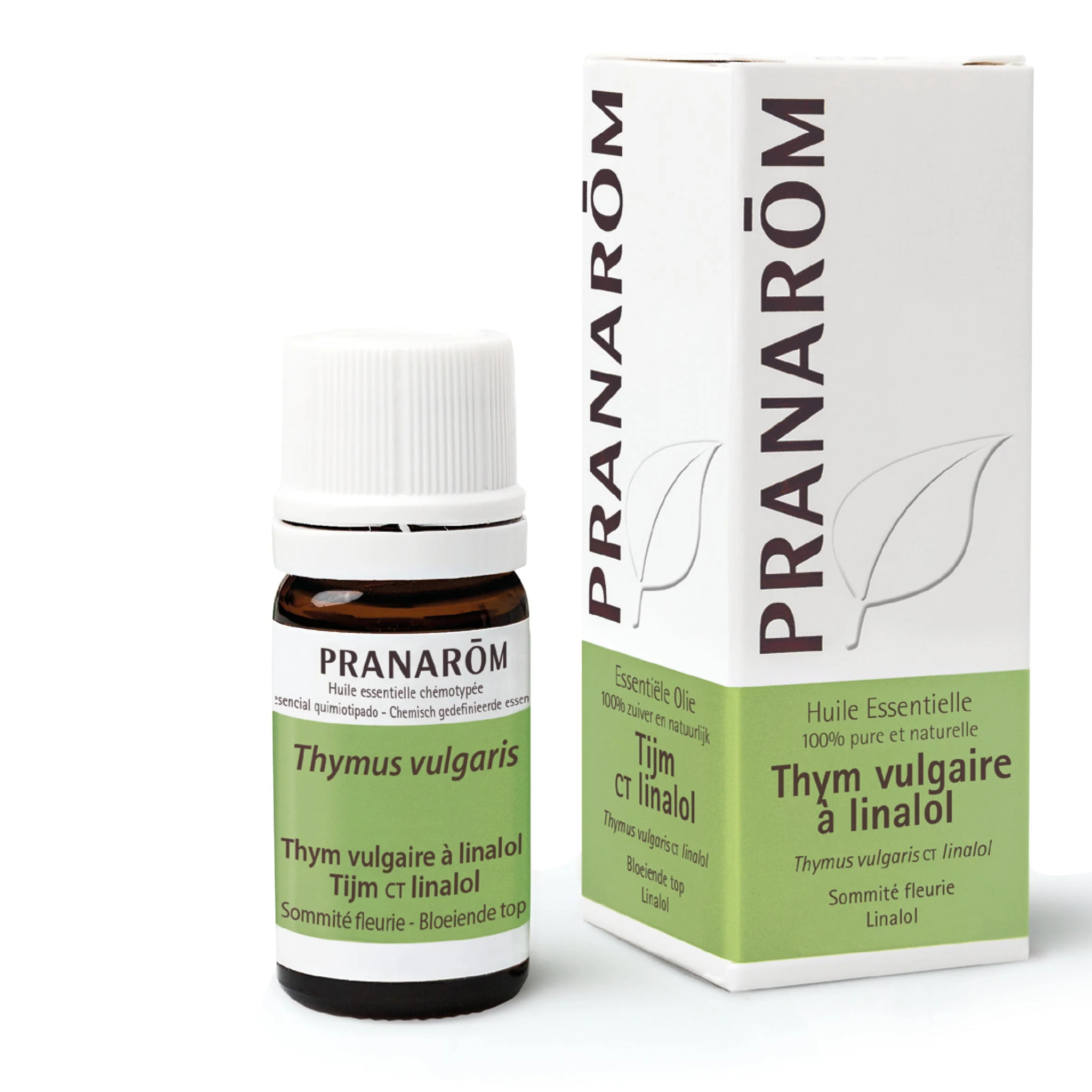 Pranarom - Huile Essentielle de Thym vulgaire à linalol - 5 ml
