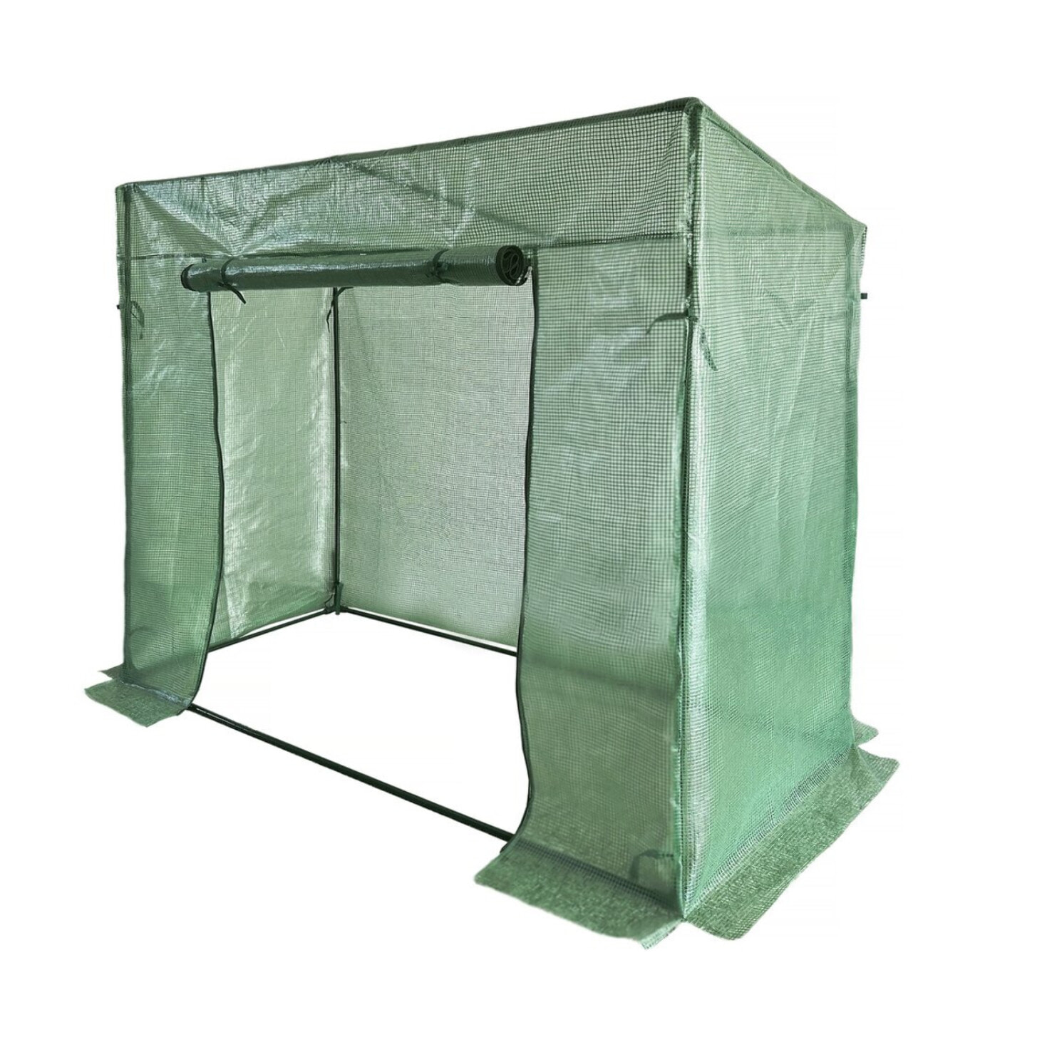 Serre tomates de jardin "Lys" - 1.6 m² - 130g - Vert