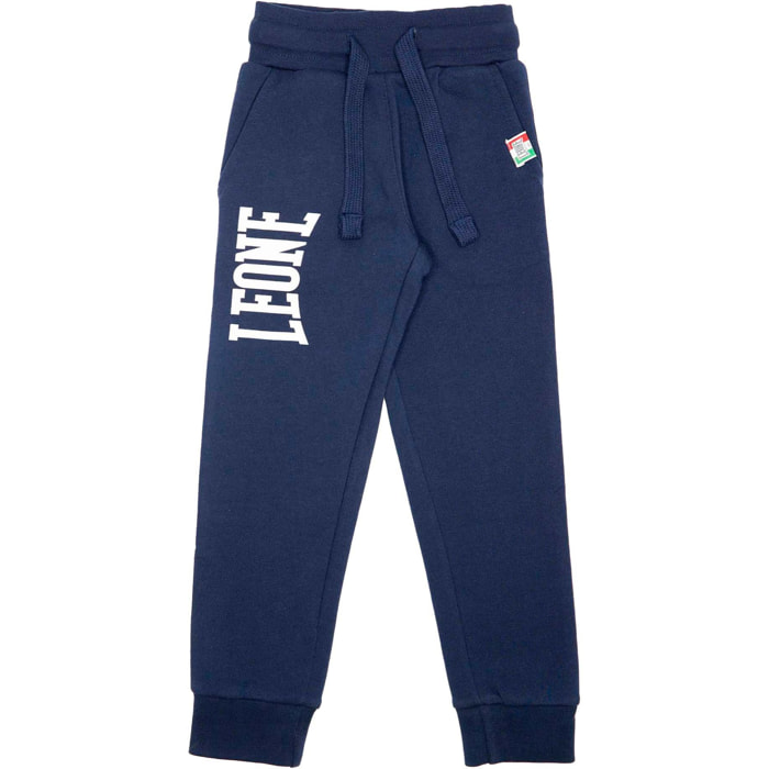 Pantalone da bambino logo grande Basic