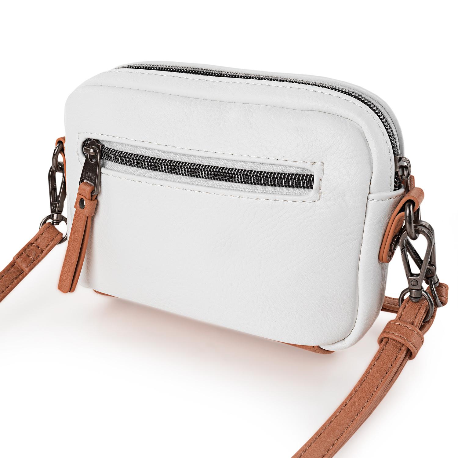 Mini Bolso Bandolera Galatea Coco Blanco