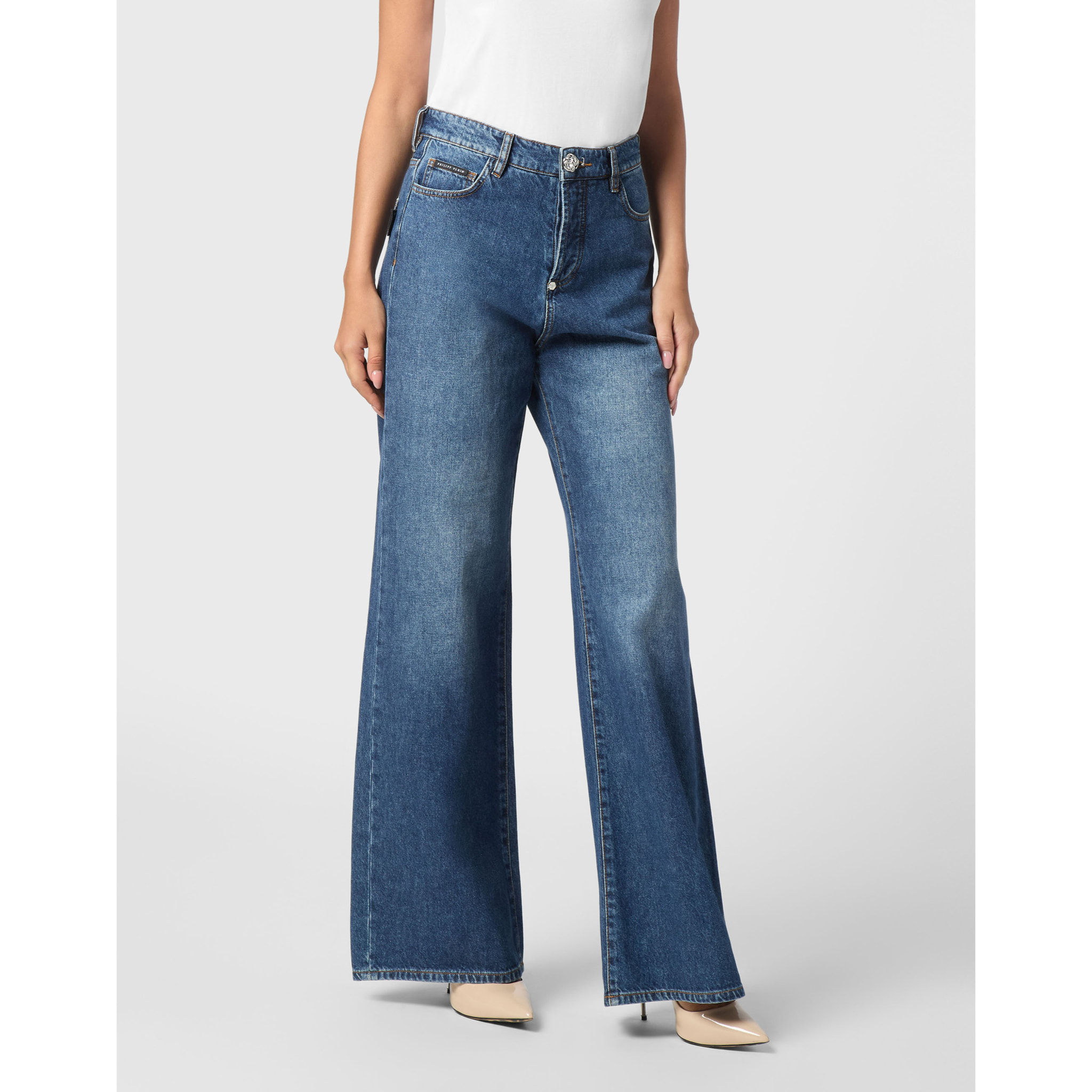 PHILIPP PLEIN Vaqueros Skater fit