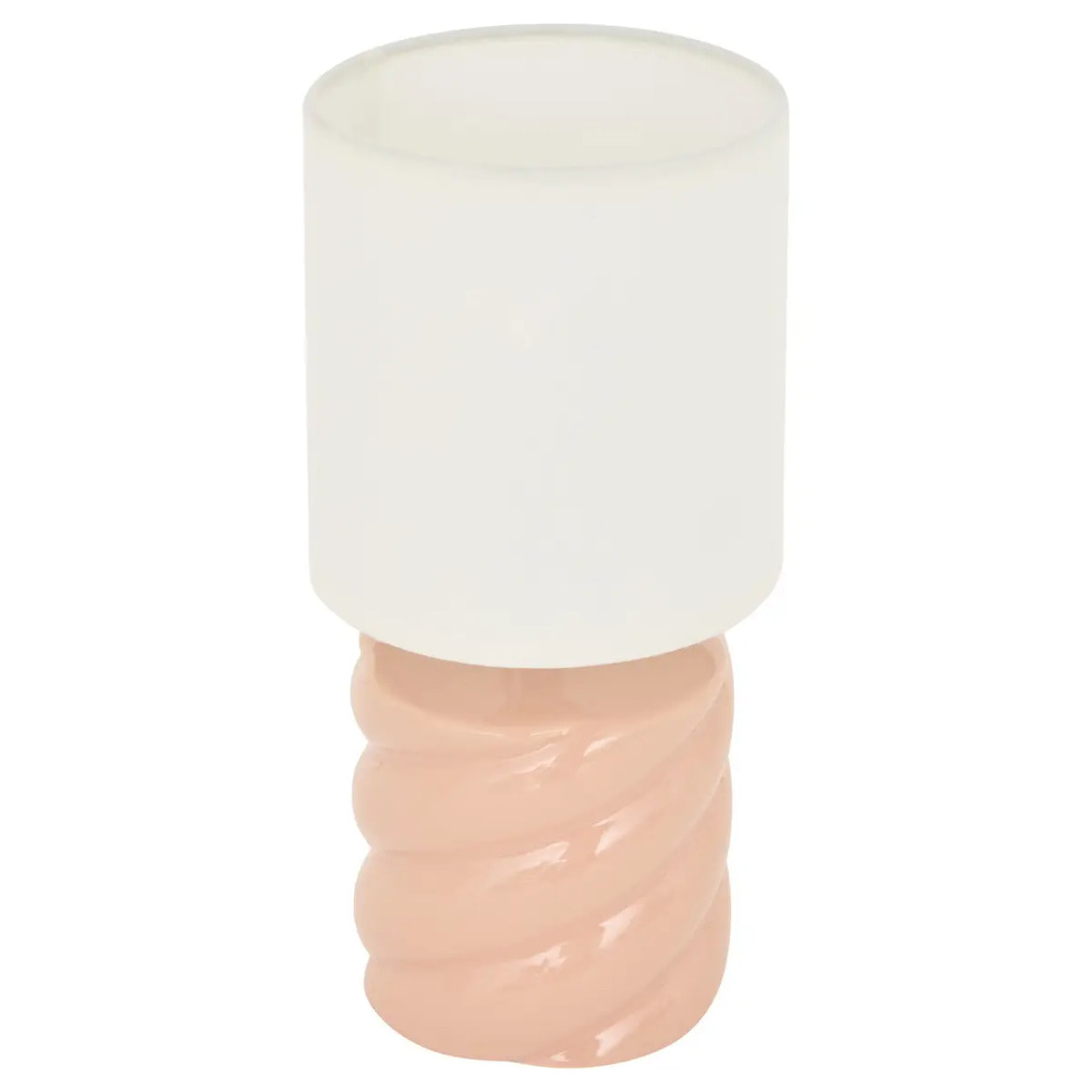 Lampe Noly H27cm peche