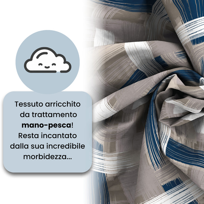 COPRIPIUMINO FANTASY, 100% Microfibra, No Stiro - PENNELLATE
