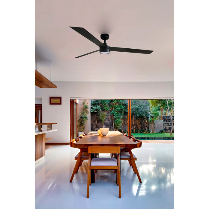 CRUISER XL LED Ventilador de techo negro