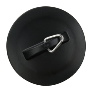 Bouchon de lavabo universel noir Fackelmann Tecno