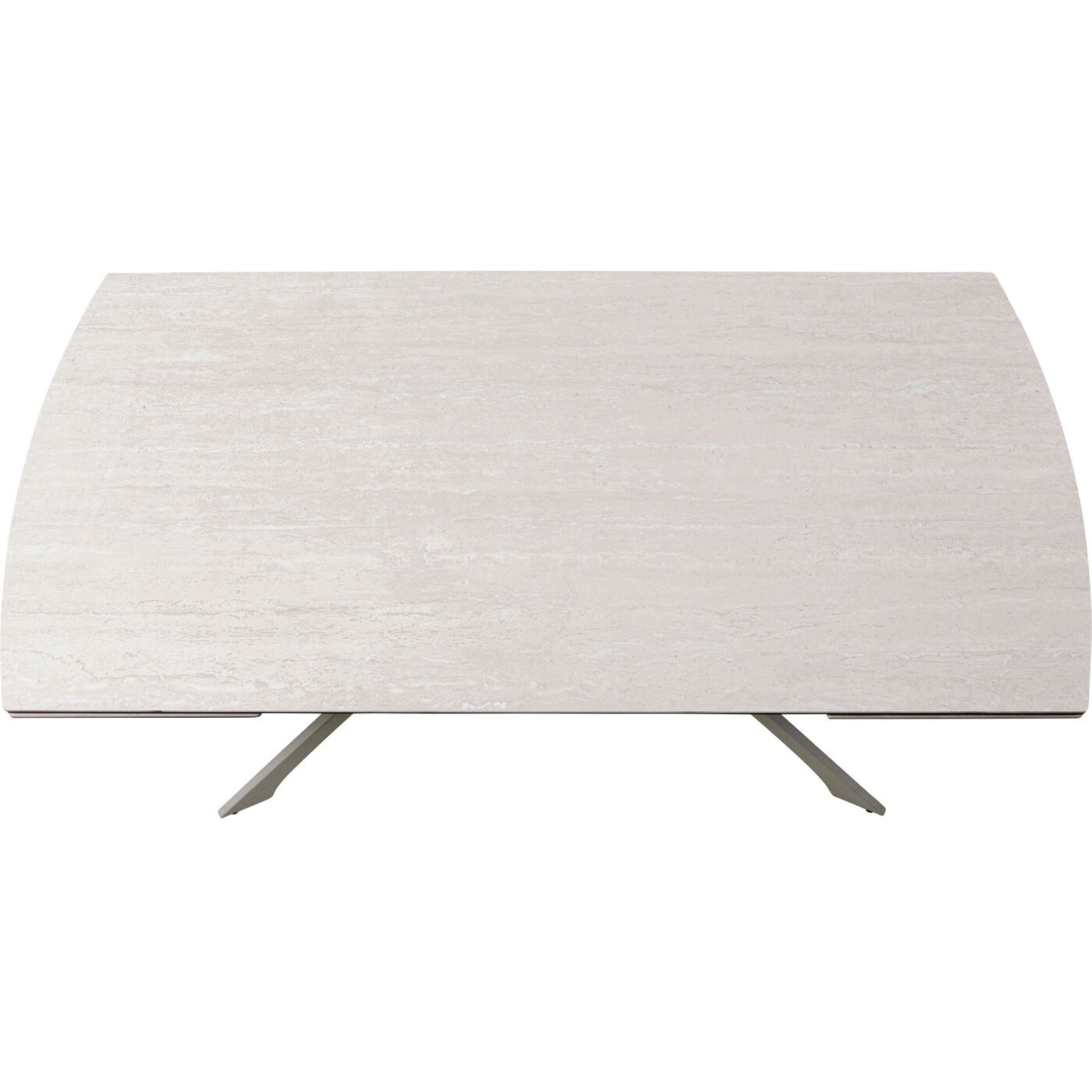Table à rallonges Lana 260x90cm beige Kare Design