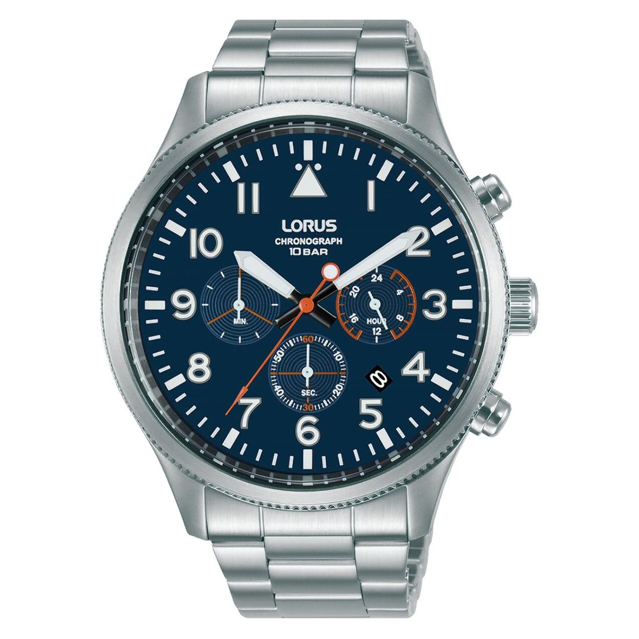 Reloj Lorus RT365JX9 Hombre Analogico Cuarzo con Correa de Acero inoxidable
