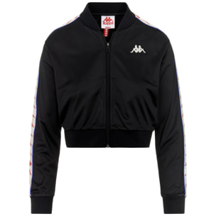 Kappa - Sudaderas Mujer Negro - 222 BANDA ASBER