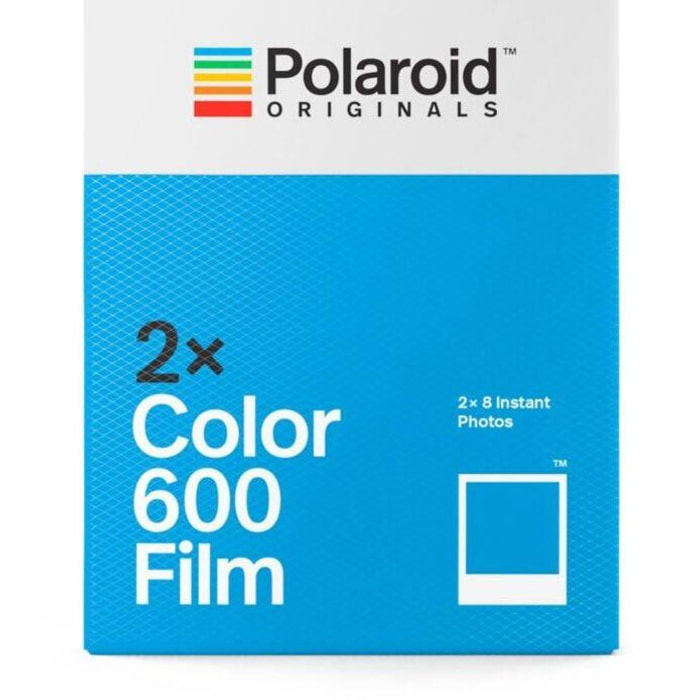 Papier photo instantané POLAROID Color Film 600 (x8) x2