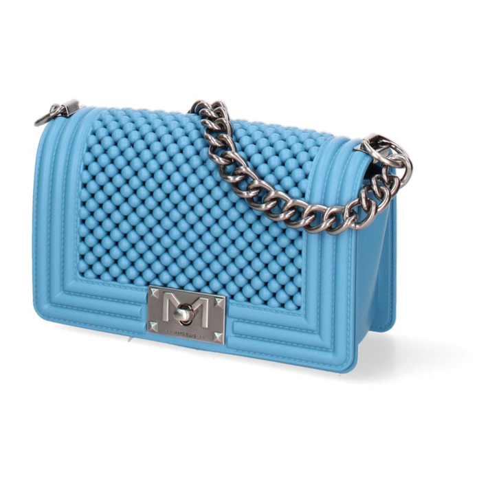 Borsa a mano da donna - Modello False - 100% Pvc - 11.0 x 19.0 x 6.5 cm