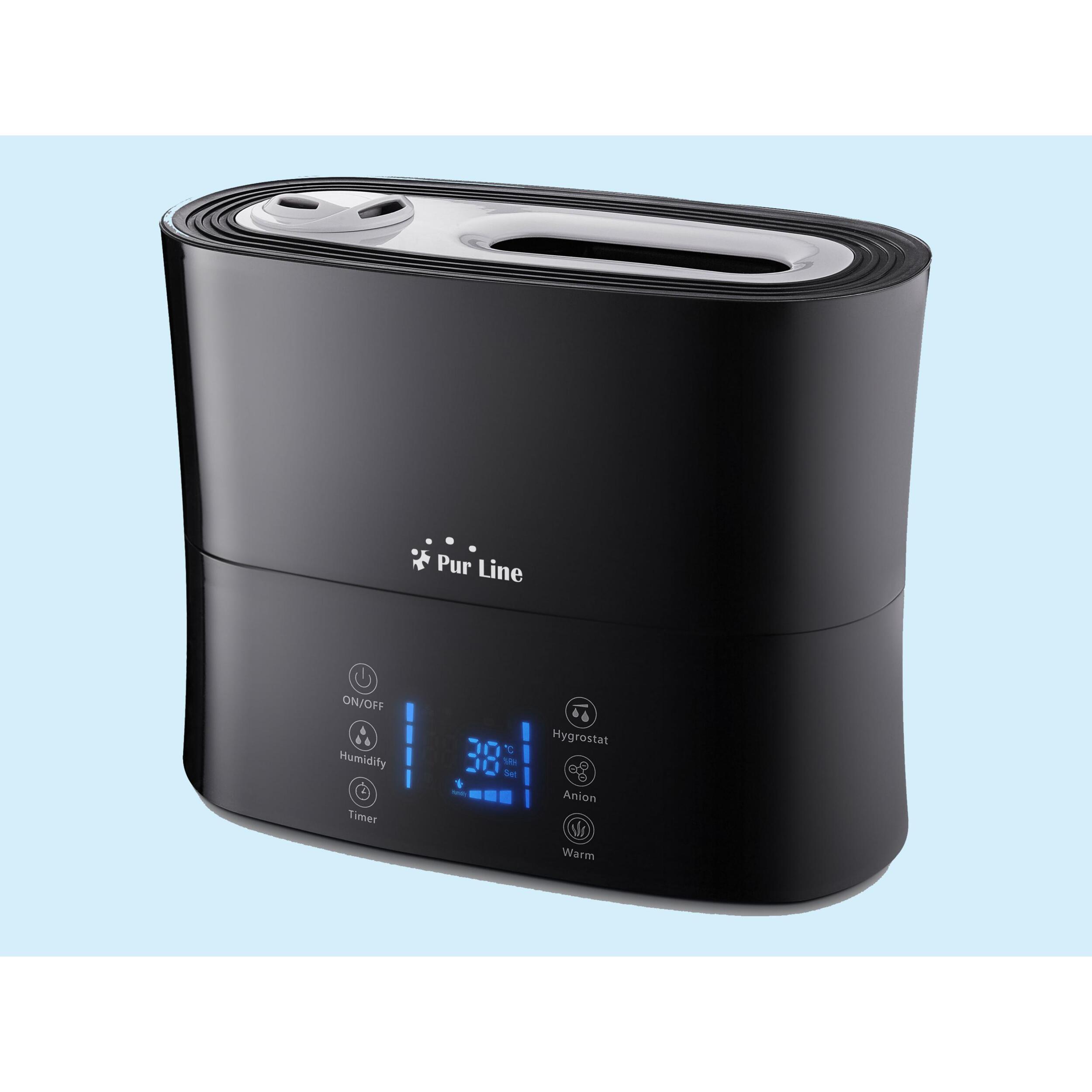 Humidificador de ultrasonidos 8W vapor frío y templado 35m2 HYDRO 14 PURLINE