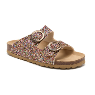 SANDALIA BARCELONA BABUNKERS DORADO