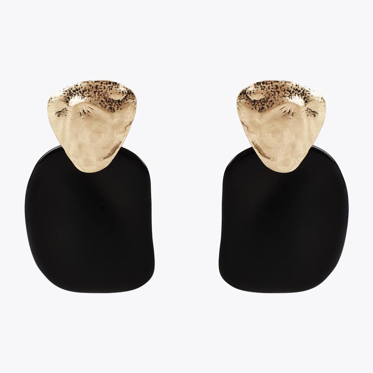 Orecchini Combinati Metallo e Acrilico