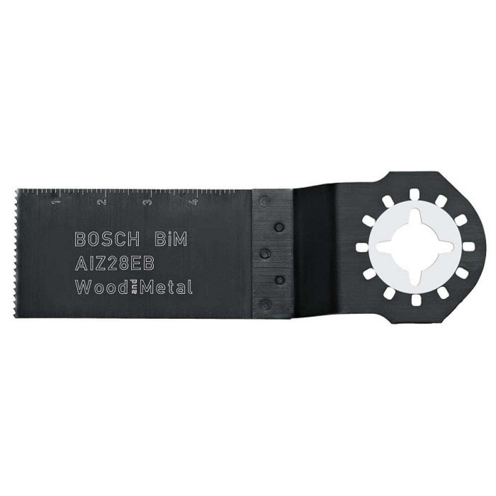 Lame plongeante BOSCH AIZ 32 APB BIM Bois et Métal - Pour outil oscillant - STARLOCK - 2608661644