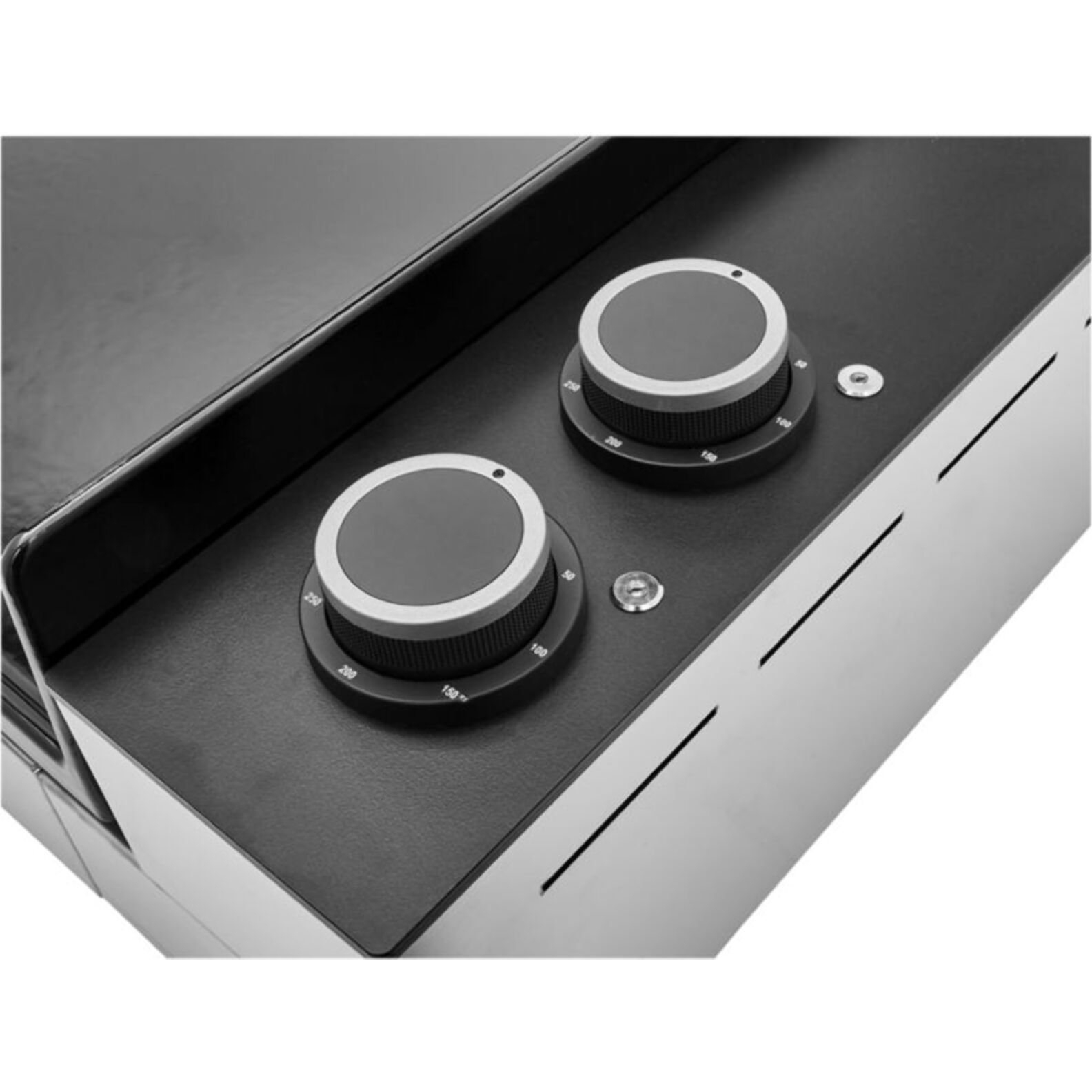 Plancha électrique FORGE ADOUR Premium E60 Inox 2 brûleurs à poser, 58.5x40.5 cm