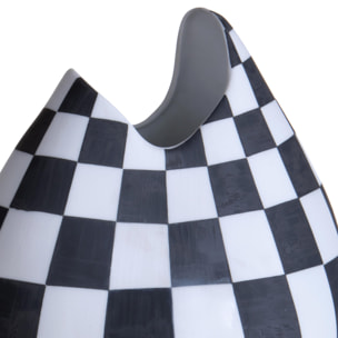 Vasi con scacchi - 28xH54,5x23cm - Pezzi 1 - Bianchi Dino SpA