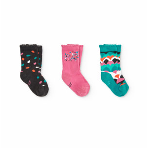 Pack calcetines de bebé niña -BCI
